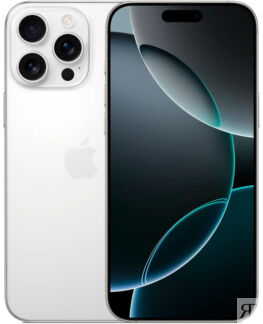 Apple iPhone 16 Pro Max SIM 512 ГБ, «титановый белый» Смартфоны Apple iPhon