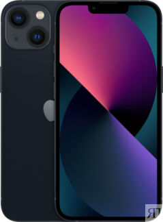 Apple iPhone 13, 128 ГБ, «тёмная ночь» Смартфоны Apple iPhone 13, 128 ГБ, «