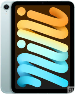 Apple iPad mini (2024) Wi-Fi+Cellular 256 ГБ, голубой Планшеты Apple iPad m