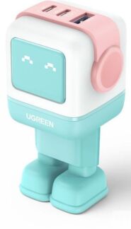 Сетевое зарядное устройство UGREEN CD361 Nexode 2хUSB-C + USB-A, 65Вт, PD,