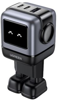 Сетевое зарядное устройство UGREEN CD361 Nexode 2хUSB-C + USB-A, 65Вт, PD,
