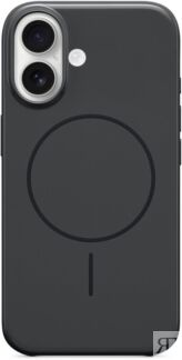 Чехол Apple для iPhone 16 Beats MagSafe, «полуночный черный» Чехлы и защита