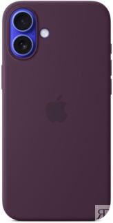 Чехол Apple для iPhone 16 Plus Silicone MagSafe, сливовый Чехлы и защита Ap