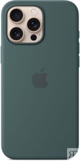 Чехол Apple для iPhone 16 Pro Max Silicone with MagSafe, зеленый Чехлы и за
