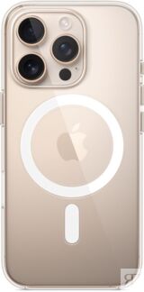 Чехол Apple для iPhone 16 Pro with MagSafe, прозрачный Чехлы и защита Apple