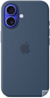 Чехол Apple для iPhone 16 Silicone MagSafe, «синий деним» Чехлы и защита Ap
