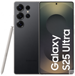 Смартфон Samsung Galaxy S25 Ultra 12 ГБ/256 ГБ, Черный титан Смартфоны Sams