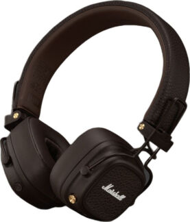 Беспроводные наушники Marshall Major V, коричневый Наушники Marshall Беспро