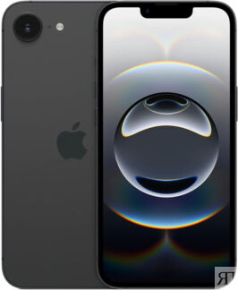 Apple iPhone 16e SIM 128 ГБ, черный Смартфоны Apple iPhone 16e SIM 128 ГБ,
