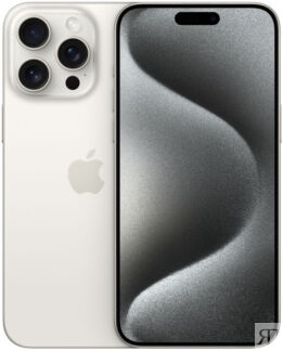 Apple iPhone 15 Pro Max SIM 512 ГБ, «титановый белый» Смартфоны Apple iPhon