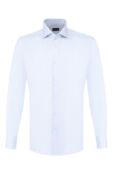 Хлопковая сорочка Zegna 501262/9MS0BA фото 1