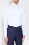 Хлопковая сорочка Zegna 501262/9MS0BA фото 3