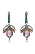 Серьги Scarab Babies Queensbee 201308 фото 1