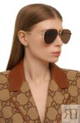 Солнцезащитные очки Alexander McQueen AM0373S 002 фото 2