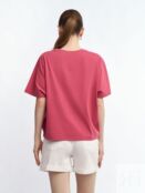 Трикотажная футболка с коротким рукавом zolla 02523327R072 фото 5