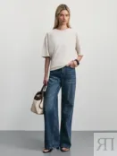 Базовая футболка свободного кроя Zarina W_OVERSIZE3-60 фото 2