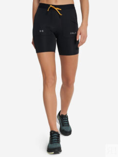 Велосипедки женские Under Armour Trail Run, Черный