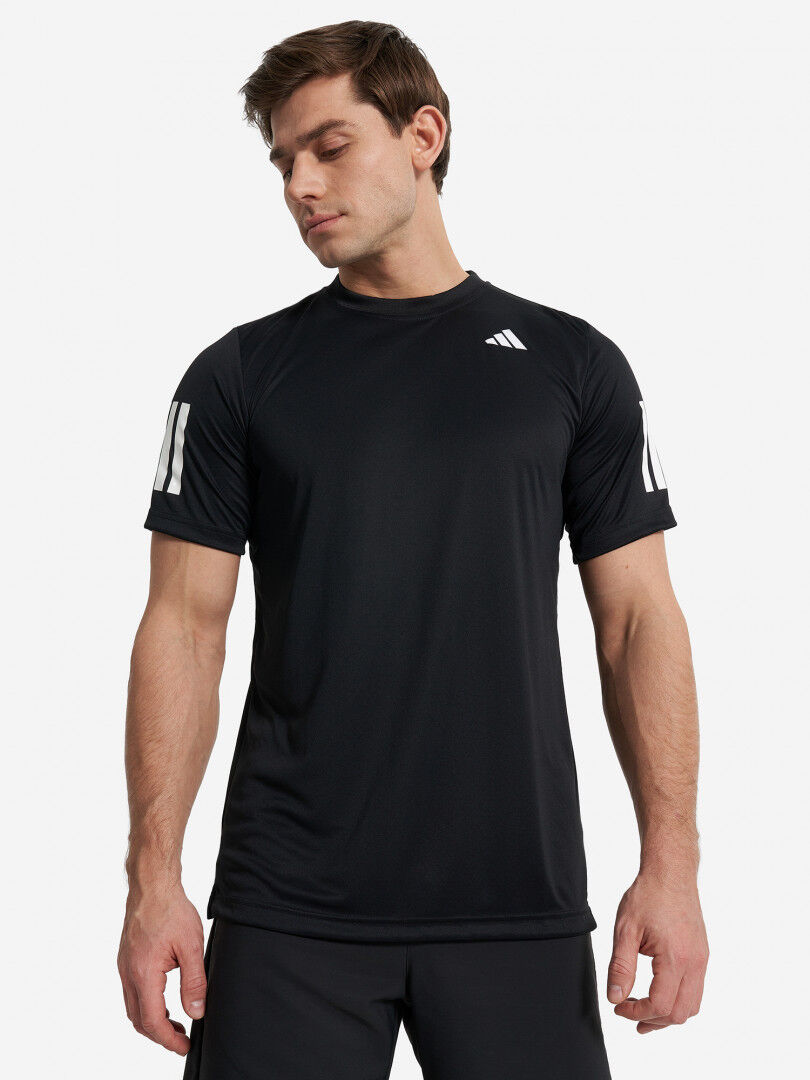 Футболка мужская adidas Club, Черный JG0978A01-. фото 1