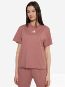 Футболка женская adidas, Коричневый JN7385A01-. фото 2