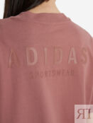 Футболка женская adidas, Коричневый JN7385A01-. фото 5