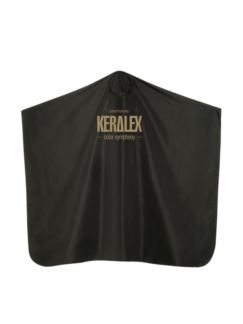 Пеньюар черный,с логотипом KERALEX