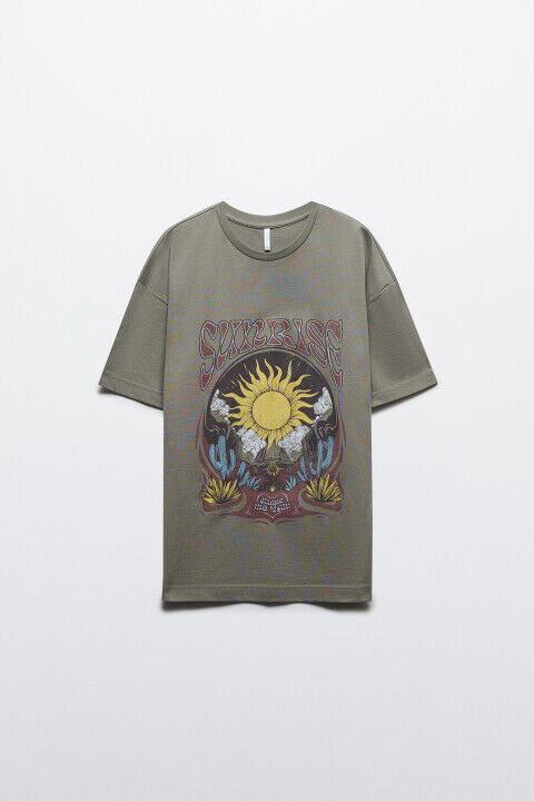 Футболка oversize с принтом befree 4680704739251 фото 1