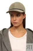 Замшевая бейсболка Brunello Cucinelli MCAP90151 фото 2