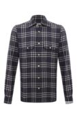 Хлопковая рубашка Kiton UCWMH0864902 фото 1