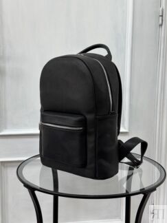 Кожаный рюкзак с подкладкой черный B015 black
