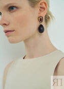 Серьги, Коричневый O`Stin LG68A9O02-T7 фото 4