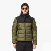 Мужская водоотталкивающая стеганая куртка-пуховик Lacoste фото 1