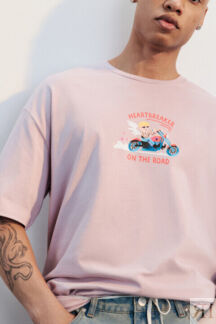 Футболка oversize с принтом befree