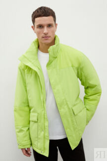 Куртка oversize силуэта с капюшоном FINN FLARE