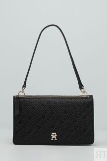 Сумка хобо с монограммой логотипа TH Refined Tommy Hilfiger