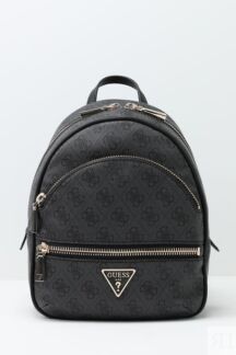 Рюкзак с принтом из монограмм бренда Manhattan Guess