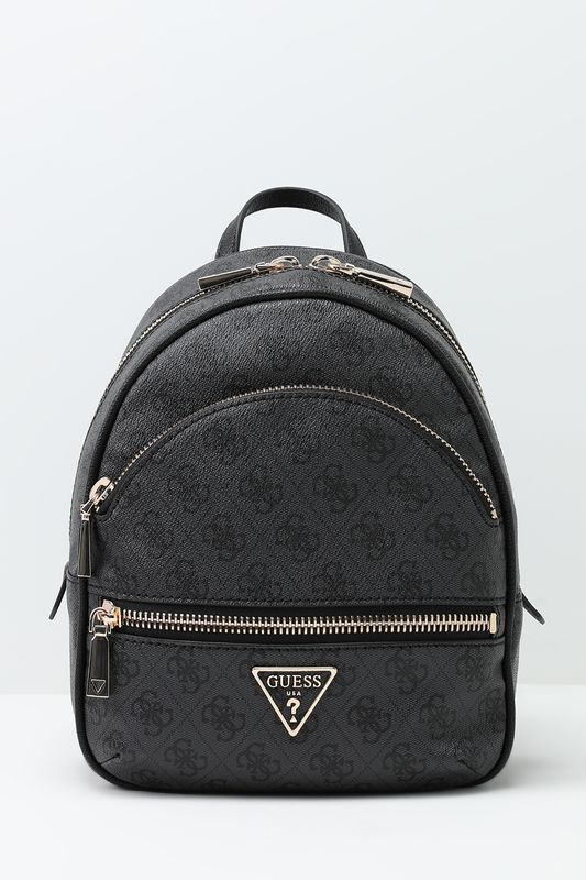 Рюкзак с принтом из монограмм бренда Manhattan Guess фото 1