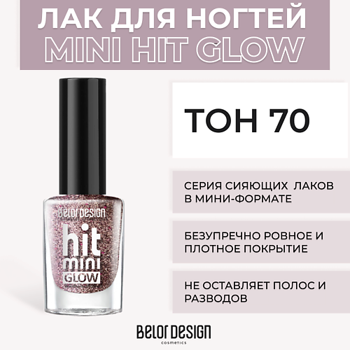 BELOR DESIGN Лак для ногтей Mini HIT MPL026130 фото 1