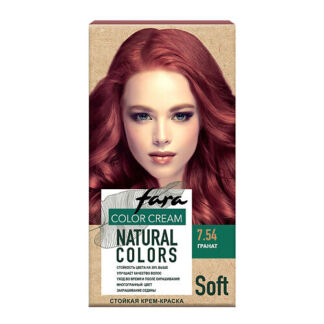 FARA Краска для волос Natural Colors Soft, 321 Темный баклажан