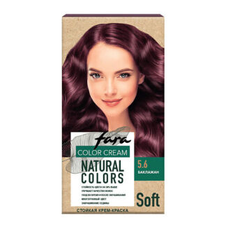 FARA Краска для волос Natural Colors Soft, 321 Темный баклажан