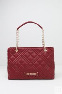 Сумка шоппер стеганая Quilted Bag Love Moschino