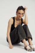 Джинсы с эффектом потертости Nume фото 5