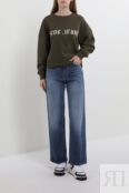 Джинсы с эффектом потертости свободного кроя PEPE JEANS фото 2