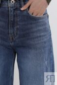 Джинсы с эффектом потертости свободного кроя PEPE JEANS фото 4