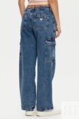 Джинсы с эффектом потертости Guess Jeans фото 3
