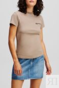 Футболка хлопковая Karl Lagerfeld Jeans фото 5