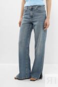 Джинсы свободного кроя с разрезами Karl Lagerfeld Jeans фото 1