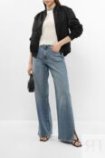 Джинсы свободного кроя с разрезами Karl Lagerfeld Jeans фото 2
