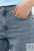 Джинсы свободного кроя с разрезами Karl Lagerfeld Jeans фото 4