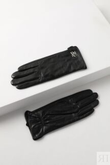 Перчатки кожаные Karl Lagerfeld