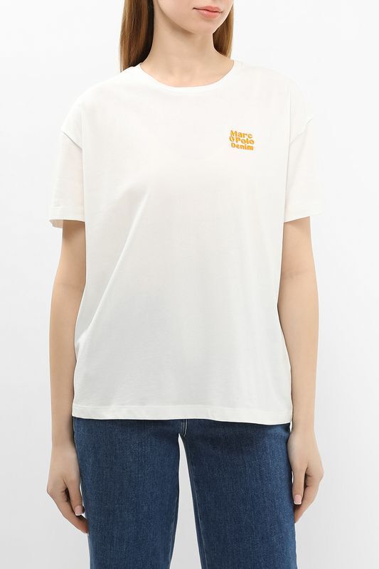 Футболка хлопковая Marc O'Polo Denim фото 1